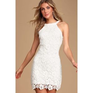 NWT Lulus Love Poem Lace Dress